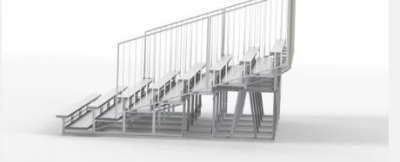 5 Row side view 5 row side view