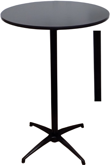 Black Laminate Cocktail Table Black Laminate Cocktail Table