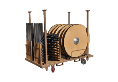 Cocktail Table Cart Cocktail Cart holds 10 tables complete