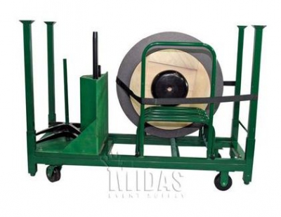 Expo Cocktail Cart Stacking Cocktail Cart holds 10 complete Tables