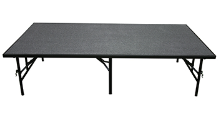 Grey Carpet Mobile Stage Grey Carpet Mobile Stage