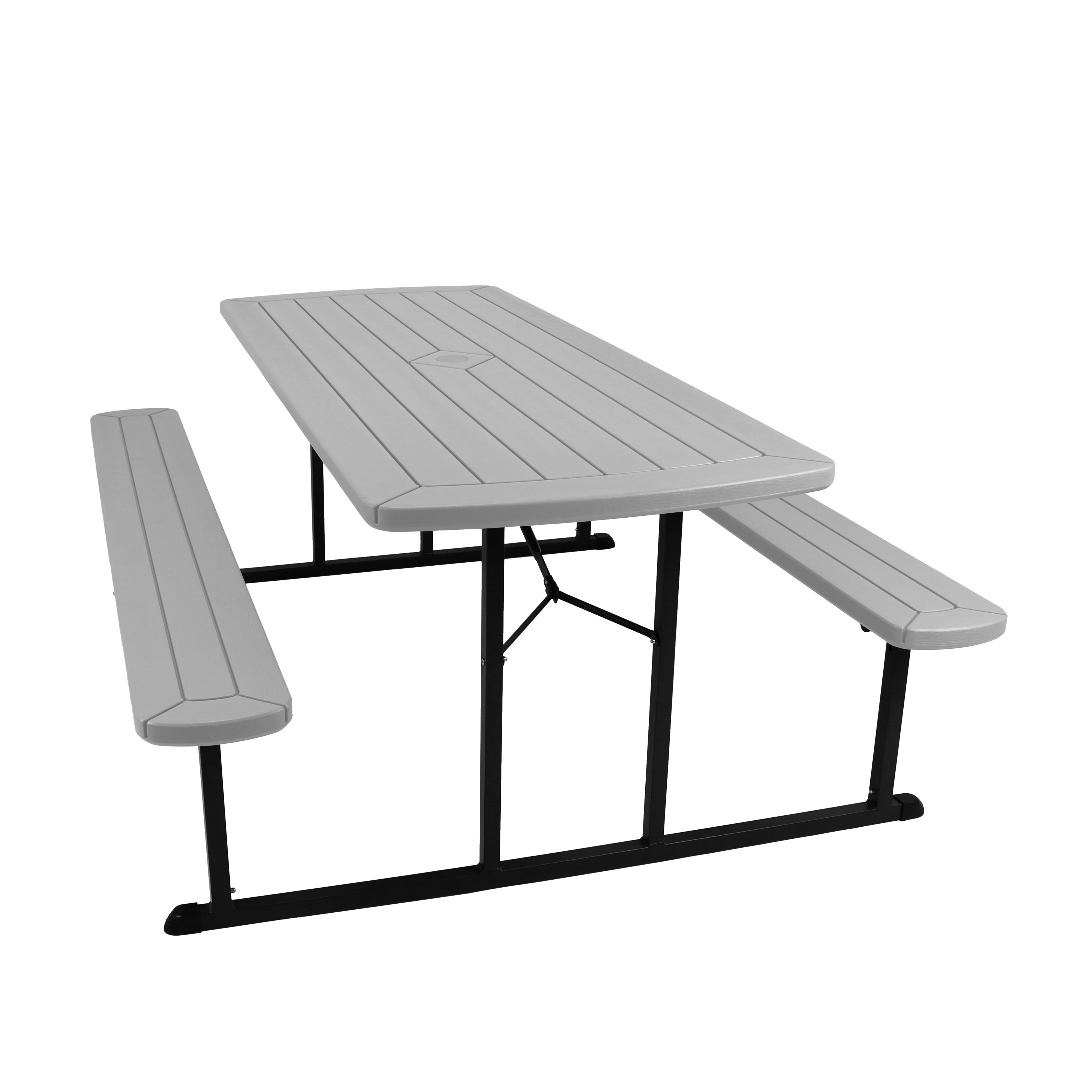 Grey Folding Picnic Table Grey Folding Picnic Table