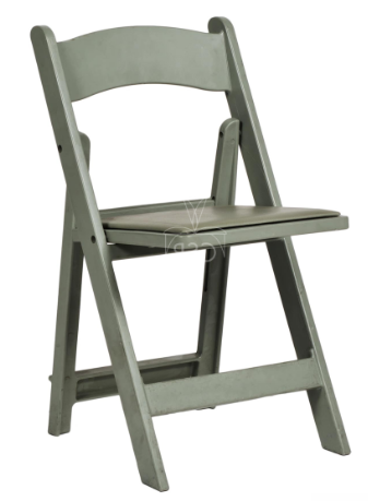 Grey Resin Folding Chair Grey Resin Folding Chair