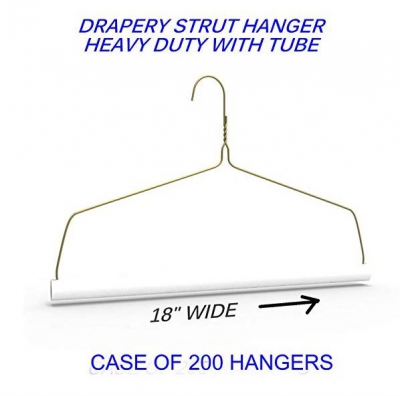 Hangers - Tablecloth- Drapery Hangers equipped with cardboard tube to prevent creases