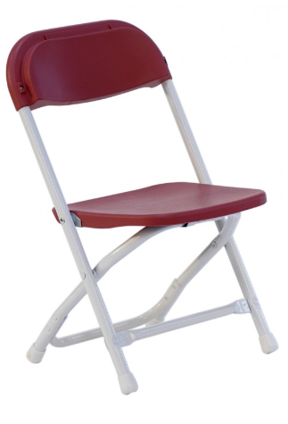Kids Red Poly Fold Chair Kids Red Poly Fold Chair