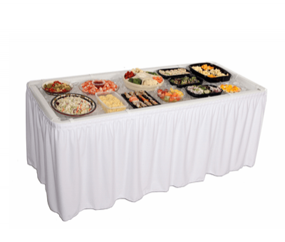 Loaded with Food fill n chill party tables