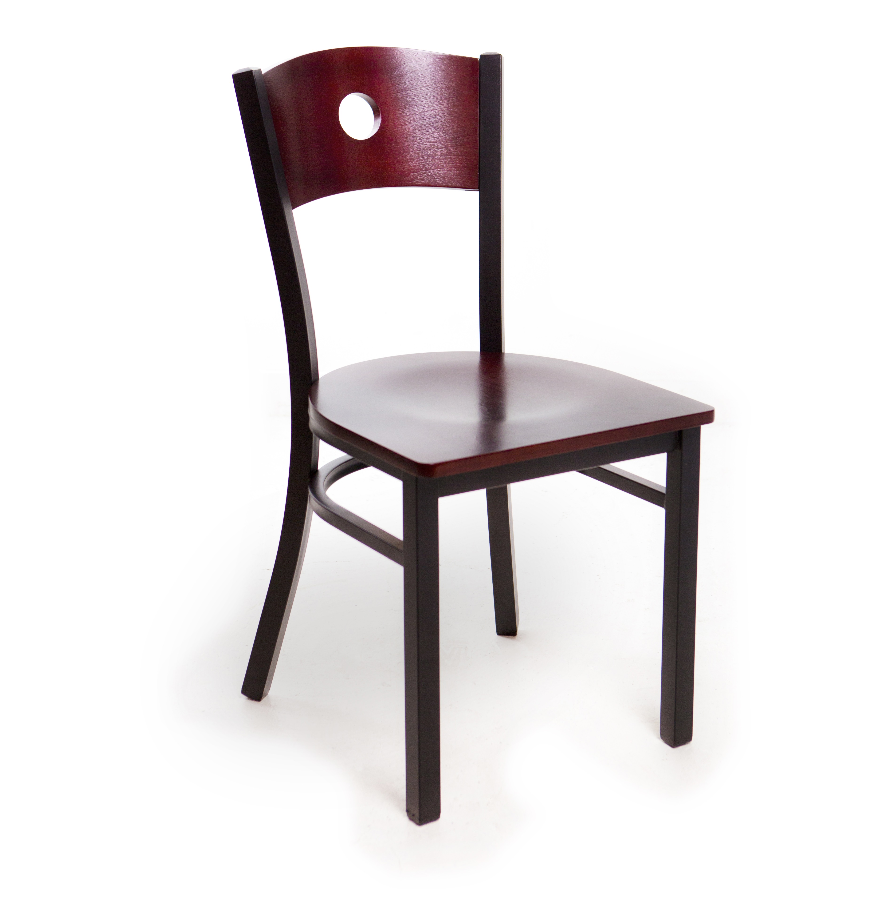 Metal Bullseye Laser Back Chair Metal Bullseye Laser Back Chair