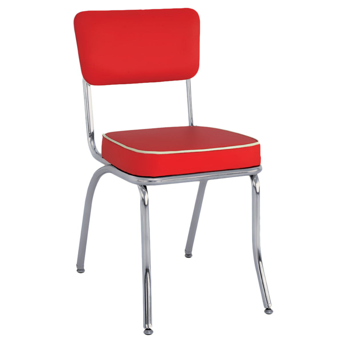 Metal Retro Chrome Chair