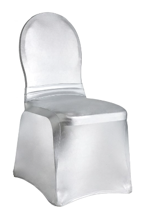 Metallic Spandex Chair Cover