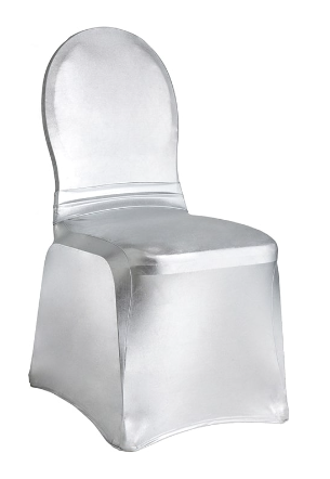 Metallic Spandex Chair Cover Metallic Spandex Chair Cover