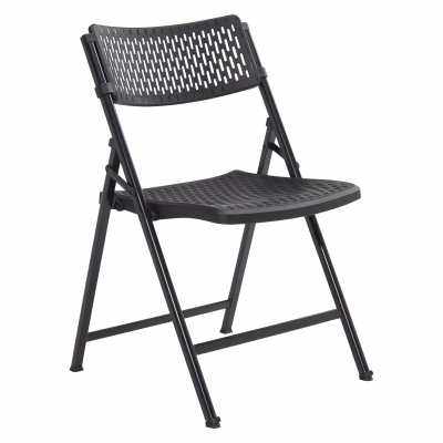 NPS 1410 Black Airflex Folding Chair NPS 1410 Black Airflex Folding Chair