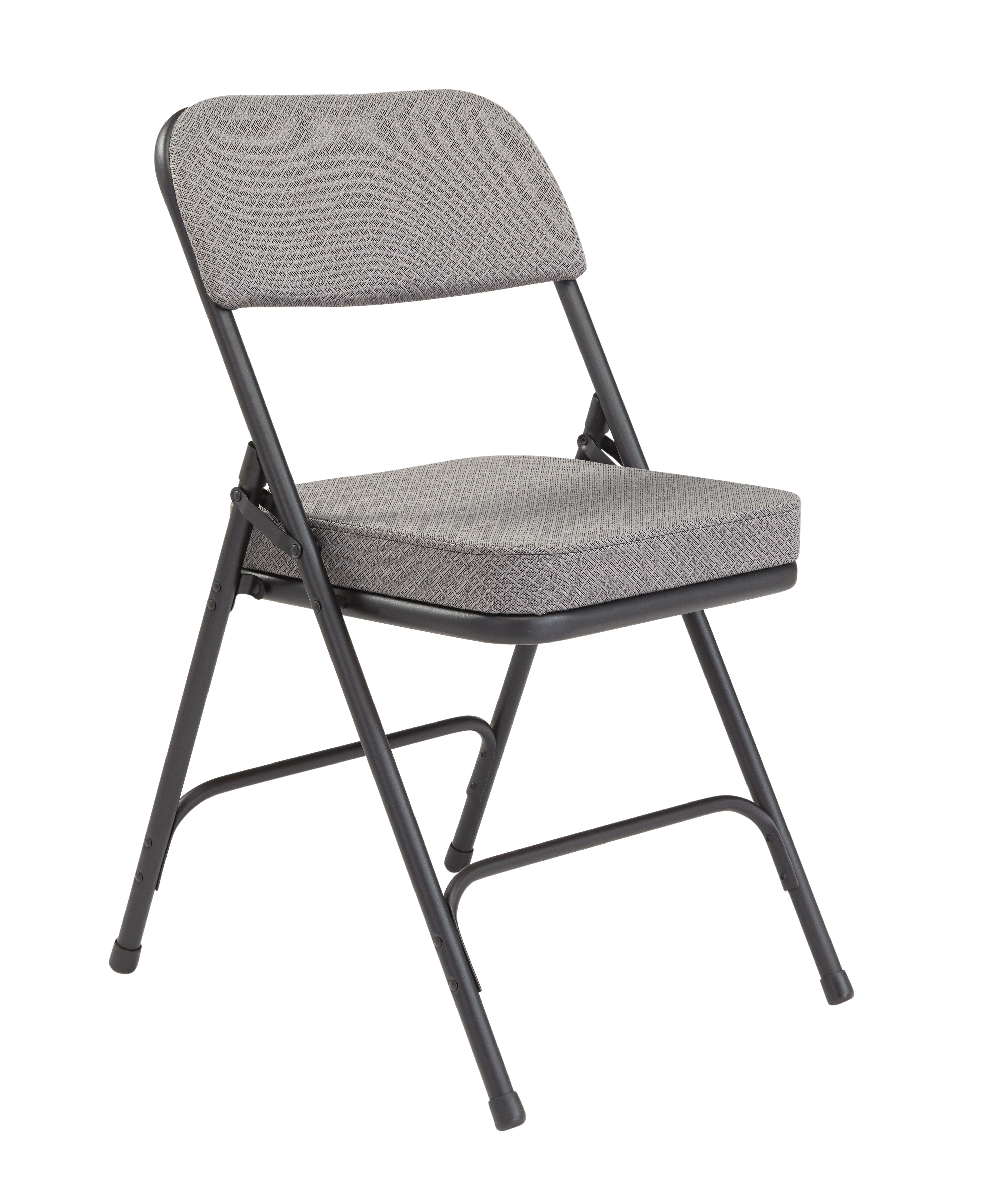 NPS 3212 Premium Grey Fabric Padded Folding Chair NPS 3212 Premium Grey Fabric Padded Folding Chair
