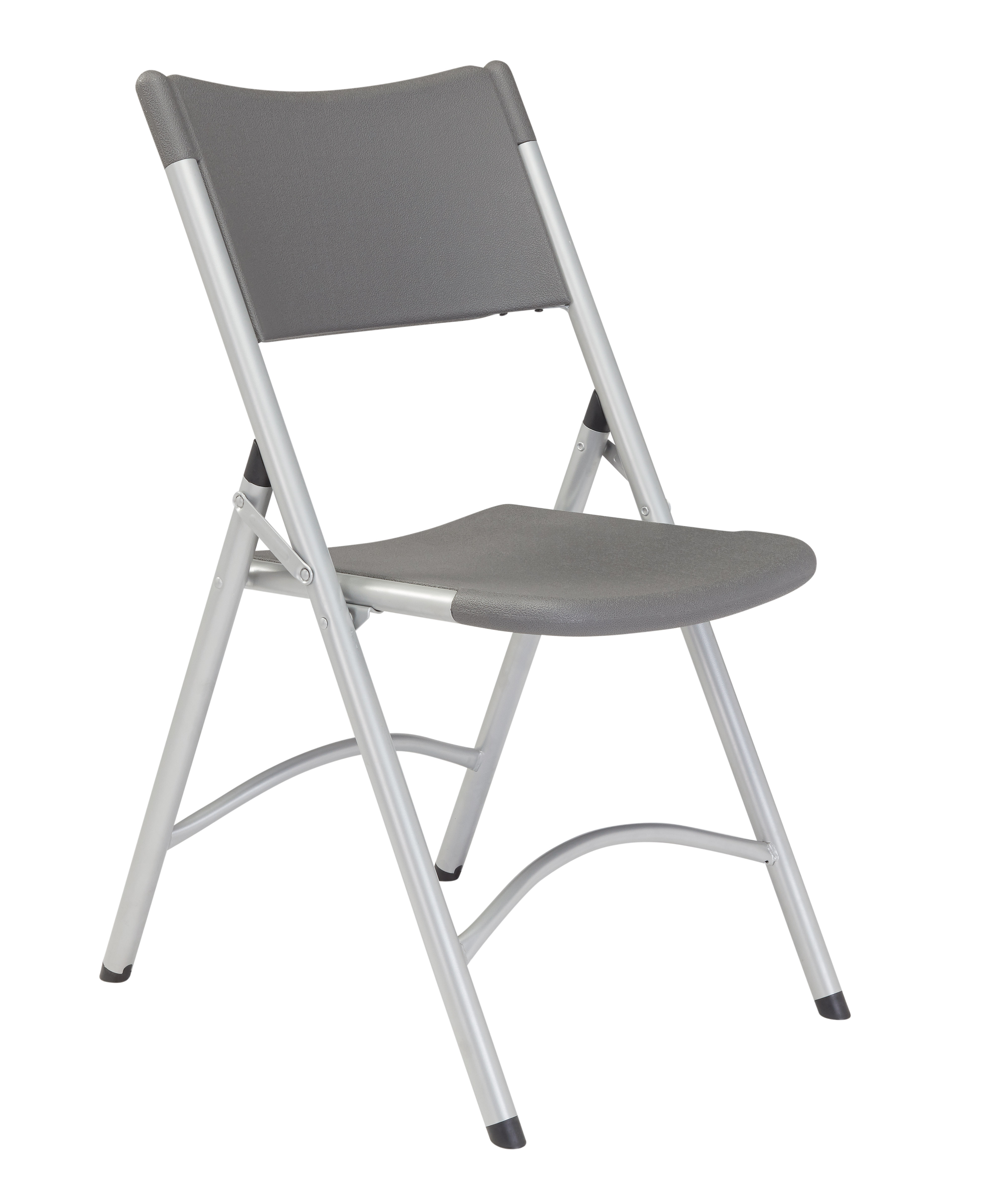 NPS 620 Blow Mold Folding Chair, Charcoal Slate NPS 620 Blow Mold Folding Chair, Charcoal Slate