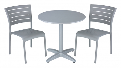 Poly Grey Outdoor Dining Set