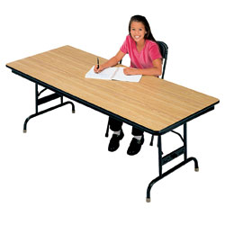 Adjustable Height laminate table
