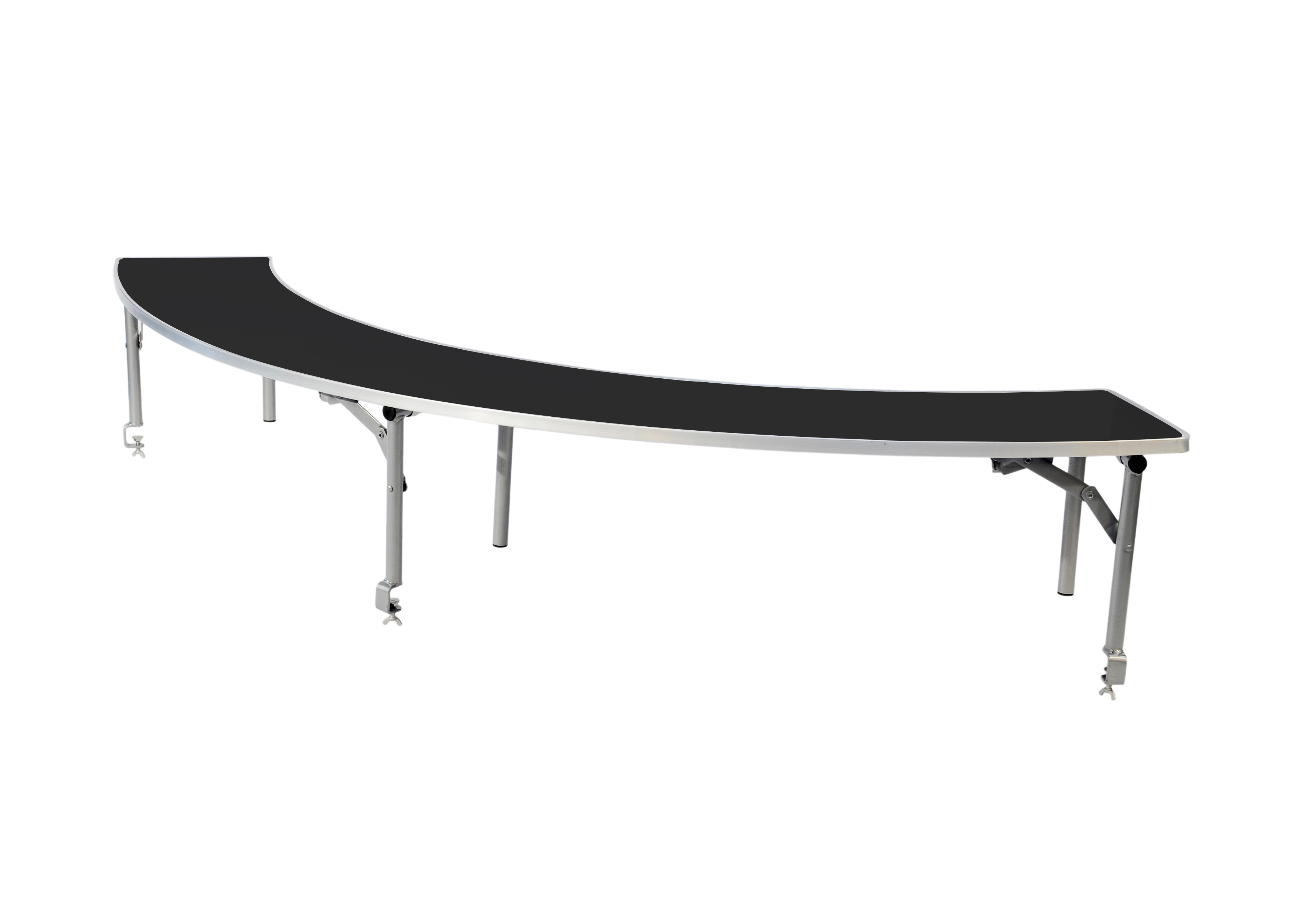 Bar Top Riser in Black Laminate