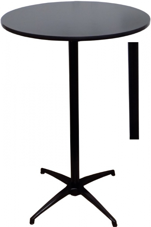 Black Laminate Cocktail Table