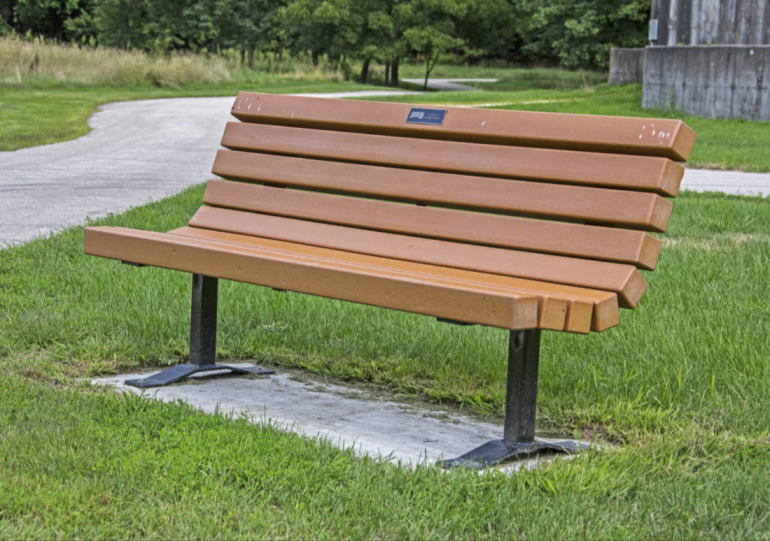 Contour Park Bench