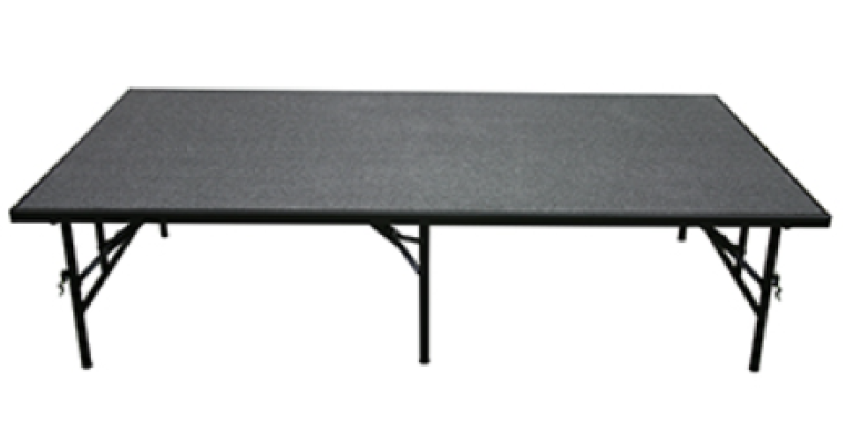 Grey Carpet Mobile Stage