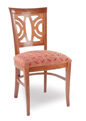 Available with arms, no arms, upholstered seat and back