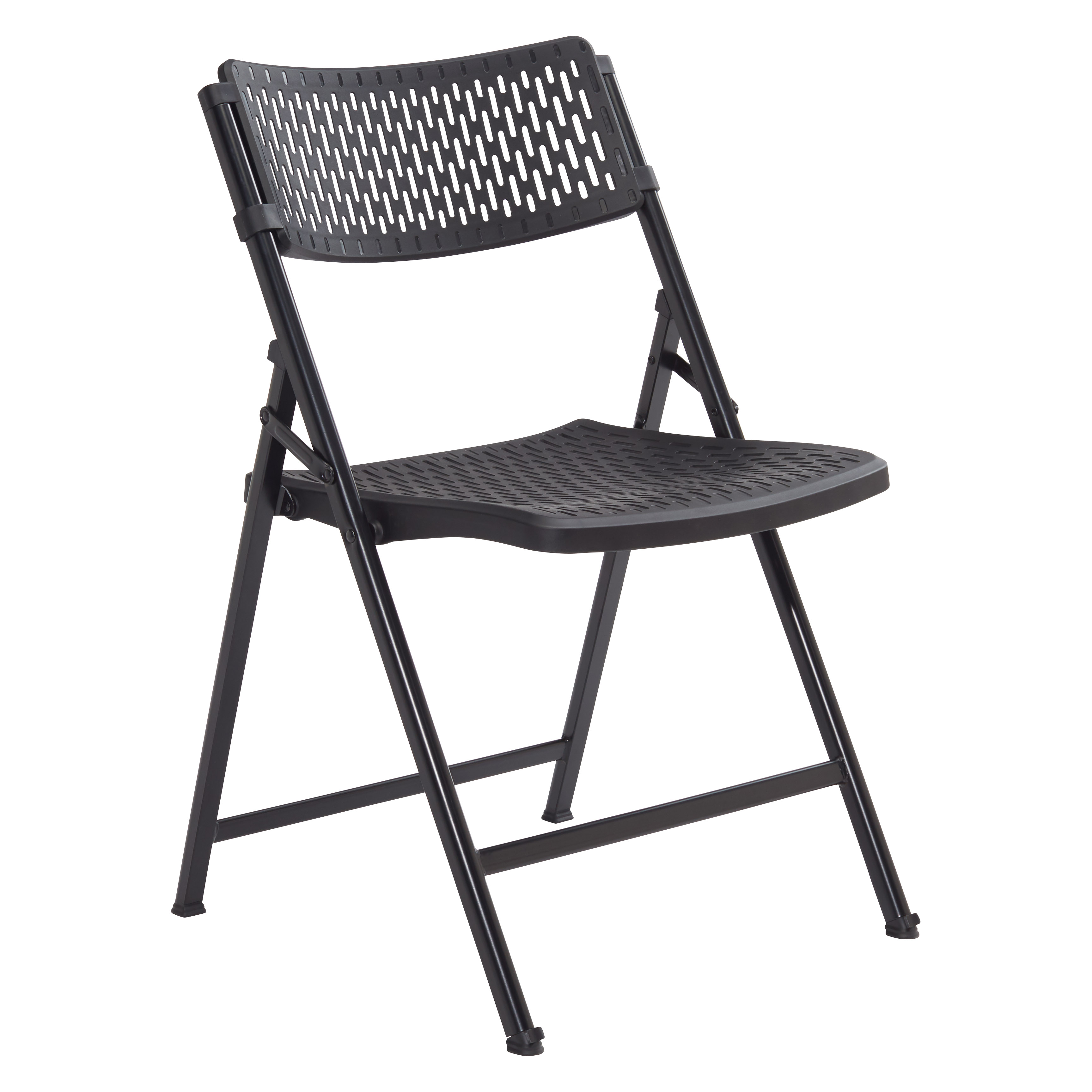 NPS 1410 Black Airflex Folding Chair