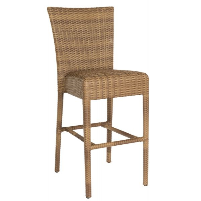 Padded Woven Barstool