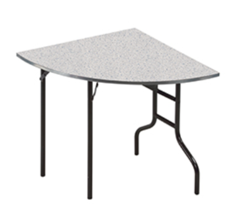 Quarter Round Laminate Table