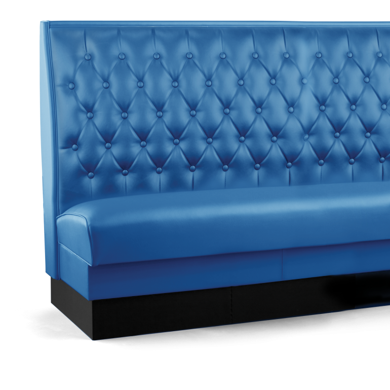 Sewn Button Tufted Booth Seating