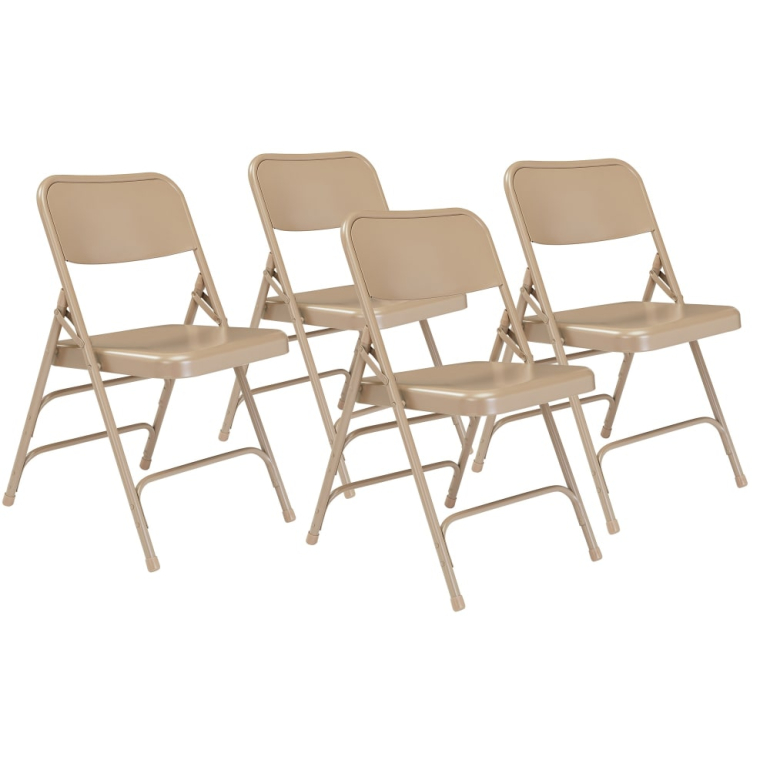 National Public Seating All Steel Folding Chair