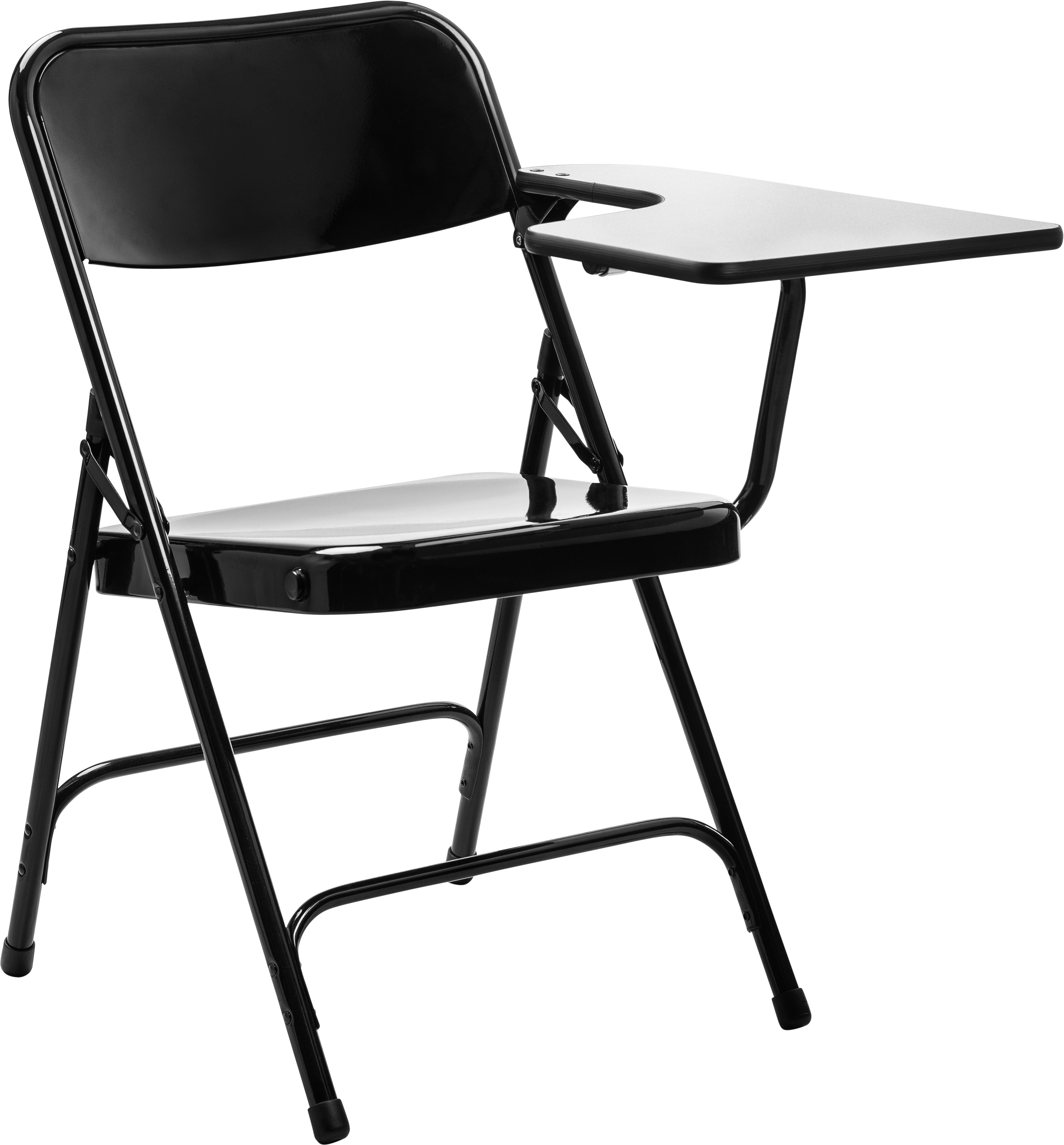 Steel Folding Chair Optional Arm Tablet