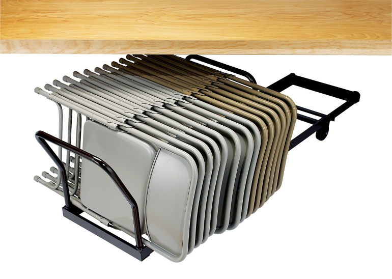 Under Stage Chair Cart