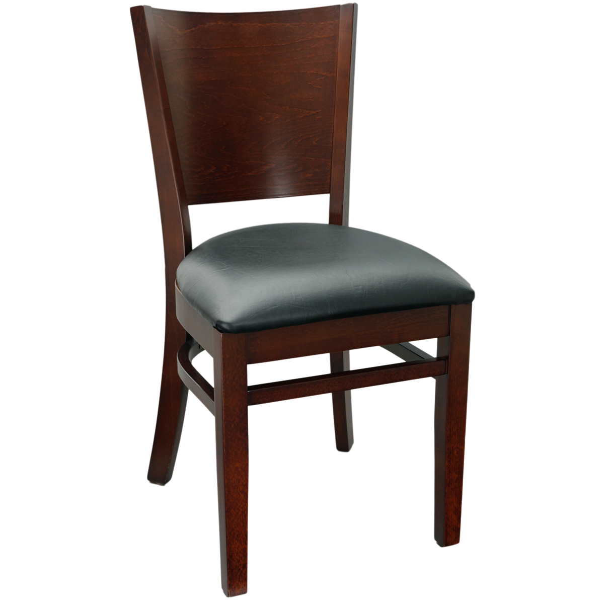 wood chairs for restaurant seating, commercial wood with upholstered seat or solid wood seat