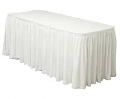 Shirred Top Skirting Shirred top is the most popular and versatile skirt. Easy care