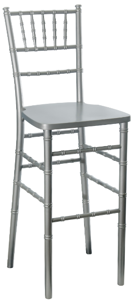 Silver Chiavari Stools Silver Chiavari Stools