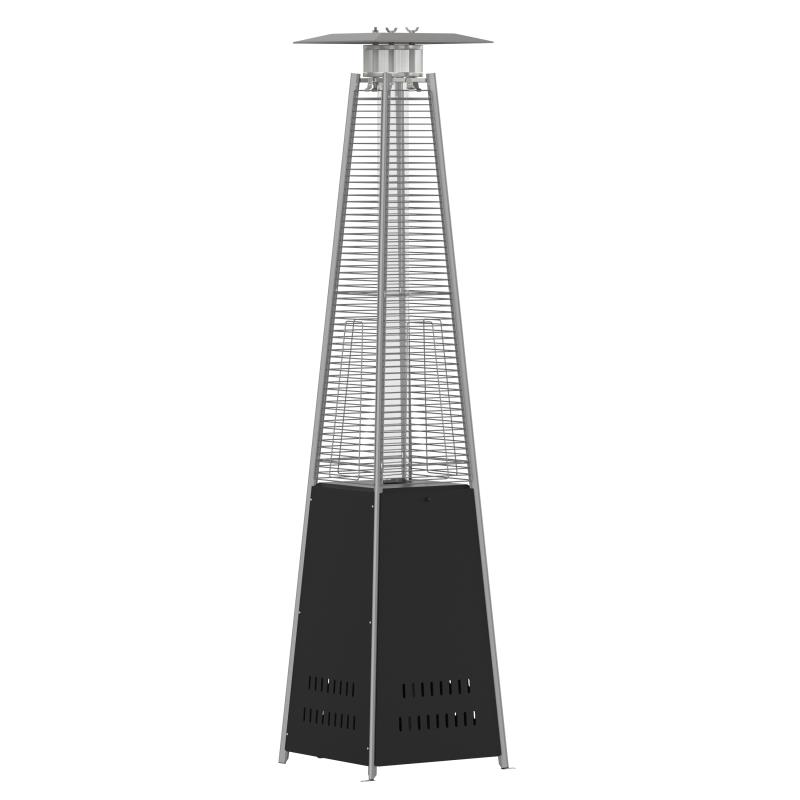 Sol Flame Patio Heater Black