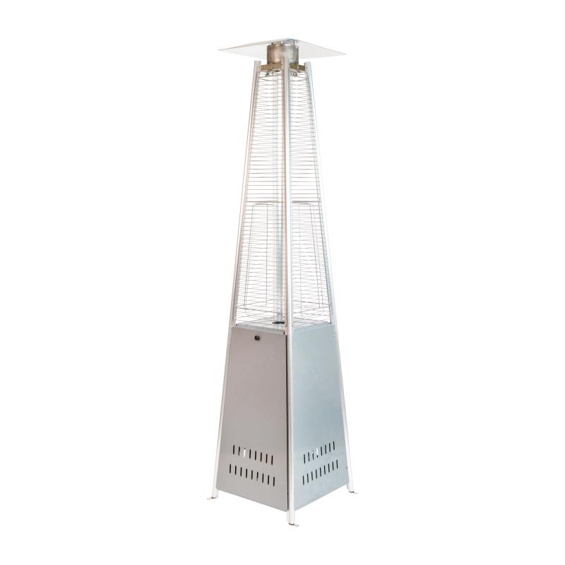 Sol Flame Patio Heater Silver