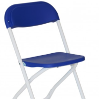 Kids Blue Poly Folding Chair thumbnail