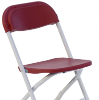 Kids Red Poly Fold Chair thumbnail