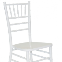 White Wood Chiavari Chair thumbnail