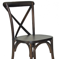 Antique Wood Crossback Chair thumbnail Antique Wood Crossback Chair thumbnail