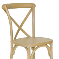 Natural Wood Crossback Chair thumbnail Natural Wood Crossback Chair thumbnail