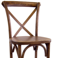 Ash Crossback Stool