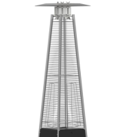 Sol Flame Patio Heater Black