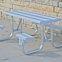 ADA Aluminum Picnic Table