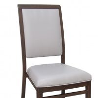 3052 Woodgrain Aluminum Stack Chair thumbnail