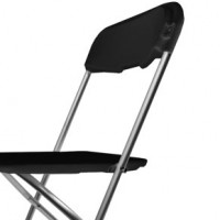 aluminum frame chair, black poly fold chair with aluminum frame, alloyfold chairs, palmer snyder chairs , ps furniture chairs