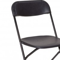 black poly fold chair, samsonite folding chair, poly fold chair