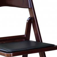 Mahogany Resin Folding Chair, Resin Folding Chair, Wedding Chair,