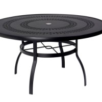 Round Trellis Outdoor Table