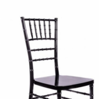 Black Steel Core Resin Chiavari Chair thumbnail